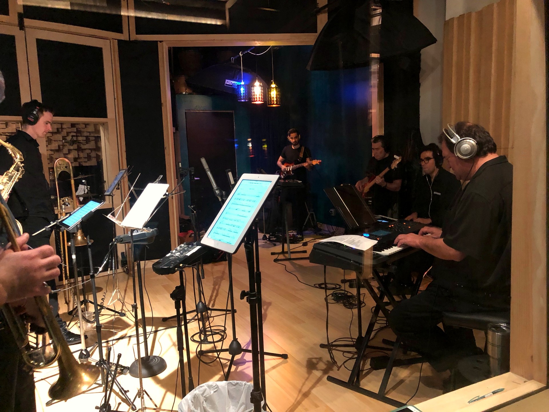 The musicians of Gordon Dukes Music Company. — LIVE STREETS by Gordon Dukes Music Company
